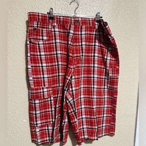 Members Property Plaid Shorts Men’s‎ Size 40